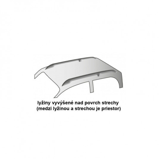 Strešný nosič Peugeot Bipper Tepee (od 2009) Brio XL - Image 2