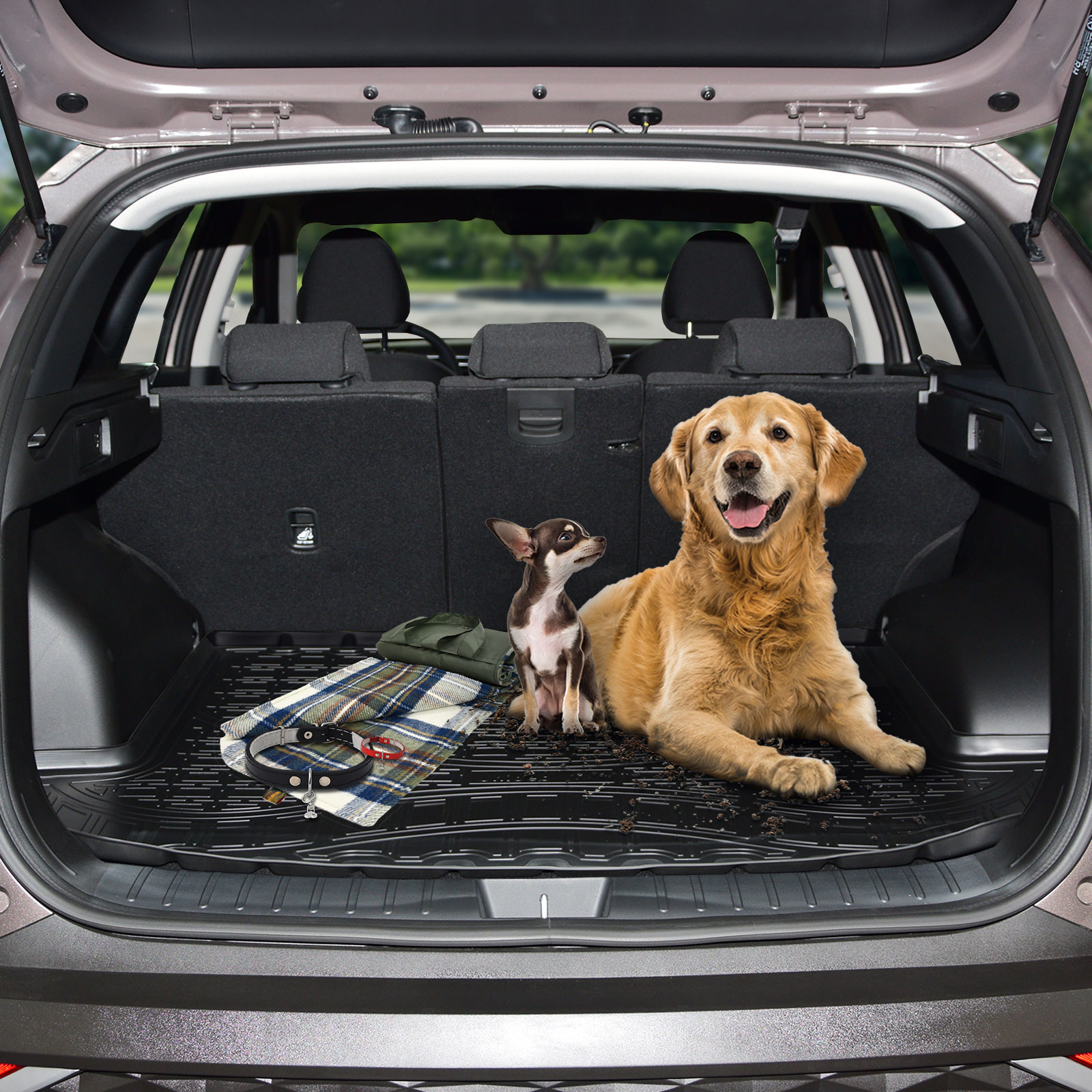 Gumová vaňa kufra NORL -  Kia SPORTAGE HORNA 2016-2021 - Image 2