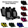 Poťahy pre VOLKSWAGEN TOURAN 5X1 I (2003-2010) Elegance (velour-velour) - Image 2
