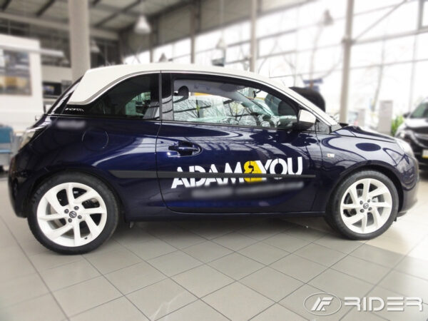 Riderauto Lišty dverí - dverí Opel Adam 2013-2019 - Image 2