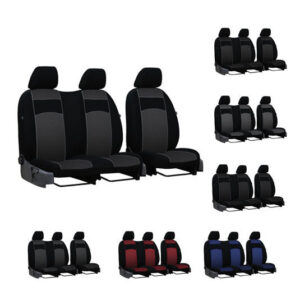 Poťahy pre FORD TRANSIT CUSTOM 2+1 VII (od 2013) VIP-B3 (textil)