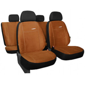 Autopoťahy Comfort hnedé (alcantara)