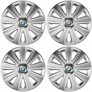 Puklice pre BMW 14 Aviator carbon RC silver