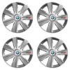 Puklice pre BMW 14 GTX CARBON silver