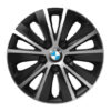 Puklice pre BMW 16 RAPIDE silver and black - Image 2