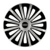Puklice pre Audi 15 TREND silver and black - Image 2