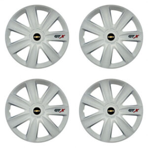 Puklice pre Chevrolet 14 GTX carbon white