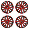 Puklice pre Honda 15 TREND red and black