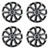 Puklice pre Hyundai 15 Evo black&silver