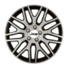 Puklice pre Jeep 16 Dakar NC silver and black - Image 2