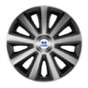 Puklice pre Lada 14 Aviator carbon silver&black - Image 2