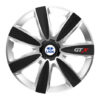 Puklice pre Lada 14 GTX CARBON silver/black - Image 2