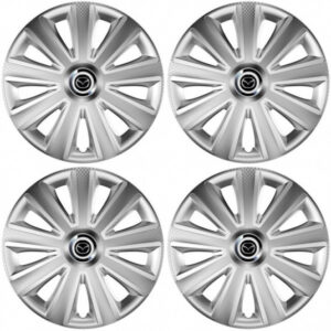 Puklice pre Mazda 16 Aviator carbon RC 16 silver