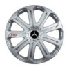 Puklice pre Mercedes 14 Evo silver - Image 2