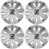 Puklice pre Mercedes 16 Aviator carbon RC 16 silver