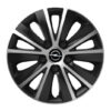 Puklice pre Opel 14 RAPIDE silver and black - Image 2