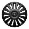 Puklice pre Opel 16 Luxury black - Image 2