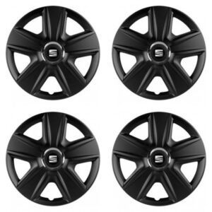 Puklice pre Seat 16 ESPRIT RC BLACK