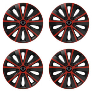 Puklice pre Sangyong 15 RAPIDE red and black