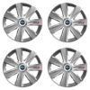 Puklice pre Subaru 15 GTX CARBON silver