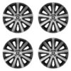 Puklice pre Suzuki 16 Aviator carbon silver&black