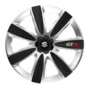 Puklice pre Suzuki 16 GTX CARBON silver/black - Image 2