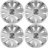 Puklice pre Land Rover 15 Aviator carbon silver