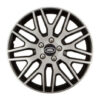 Puklice pre Land Rover 15 Dakar NC silver and black - Image 2