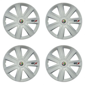 Puklice pre Alfa Romeo 16 GTX carbon white