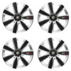 Puklice pre Alfa Romeo 16 GTX CARBON silver/black
