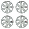 Puklice pre Dacia (staršie logo) 17 GTX carbon white