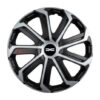 Puklice pre Dacia (nové logo) 15 Evo black&silver - Image 2