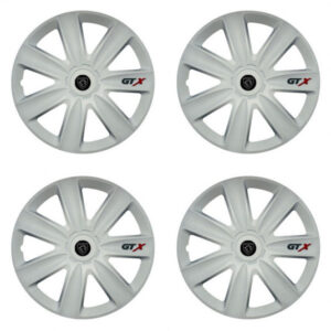 Puklice pre Peugeot (nové logo) 16 GTX carbon white