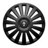 Puklice pre Renault (staršie logo) 15 Luxury black - Image 2