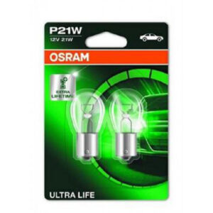 Žiarovky Osram P21W 12V ULTRA LIFE 2ks