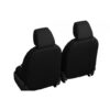 Autopoťahy Exclusive Alcantara 1+1 predné (Alcantara-koža) béžovo-čierne - Image 2