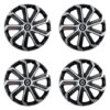Puklice pre Renault (nové logo) 14 Evo black&silver