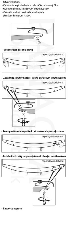 Scoutt  Plastový kryt kapoty -  Hyundai SANTA FE 2018-2023 - Image 2