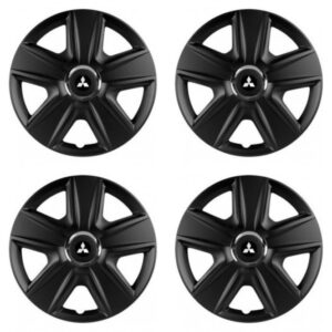 Puklice pre Mitsubishi (strieborné) 16 ESPRIT RC BLACK