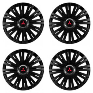 Puklice pre Mitsubishi (červené) 15 ACTIVE RC BLACK
