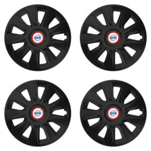 Puklice pre Volvo (biele) 15 STRATOS RR black