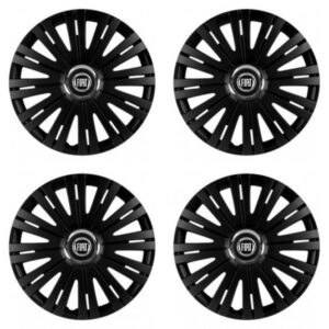 Puklice pre Fiat (čierny) 15 ACTIVE RC BLACK