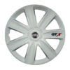 Puklice pre Fiat (čierny) 16 GTX carbon white - Image 2