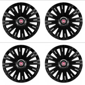 Puklice pre Fiat (červené) 15 ACTIVE RC BLACK