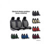 Poťahy pre HYUNDAI H350 2+1 (od 2015) Exclusive Leather (koža) - Image 2