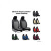 Poťahy pre NISSAN Interstar 1+1 II (2006-2011) Exclusive Leather (koža) - Image 2