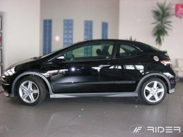 Riderauto Lišty dverí - Honda CIVIC 3DV. 2006-2012 - Image 2