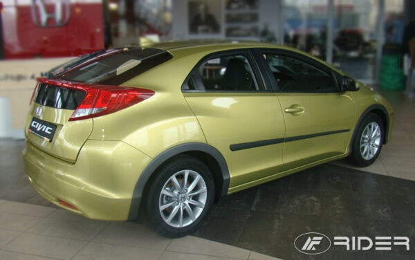 Riderauto Lišty dverí - Honda CIVIC HTB 2012-2016 - Image 2