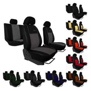 Poťahy pre CHEVROLET AVEO T250 (2006-2011) Exclusive Alcantara (Alcantara-koža)