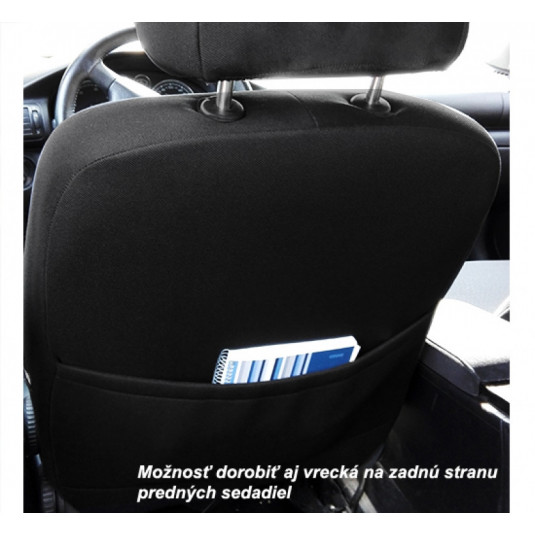 Poťahy pre DACIA DUSTER FL (2014-2018) Exclusive Alcantara (Alcantara-koža) - Image 3